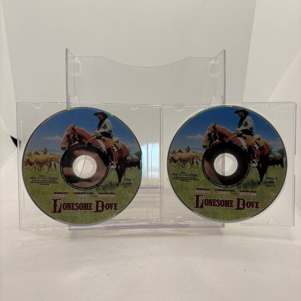 Lonesome Dove DVD Set Robert Duvall Tommy Lee Jones Western Miniseries 2-Disc